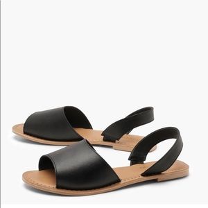 Open Toe Leather Sandals